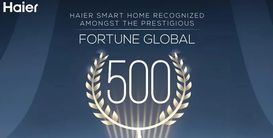 Haier Smart Home Recognized in the Fortune Global 500 for the Eighth Consecutive Year